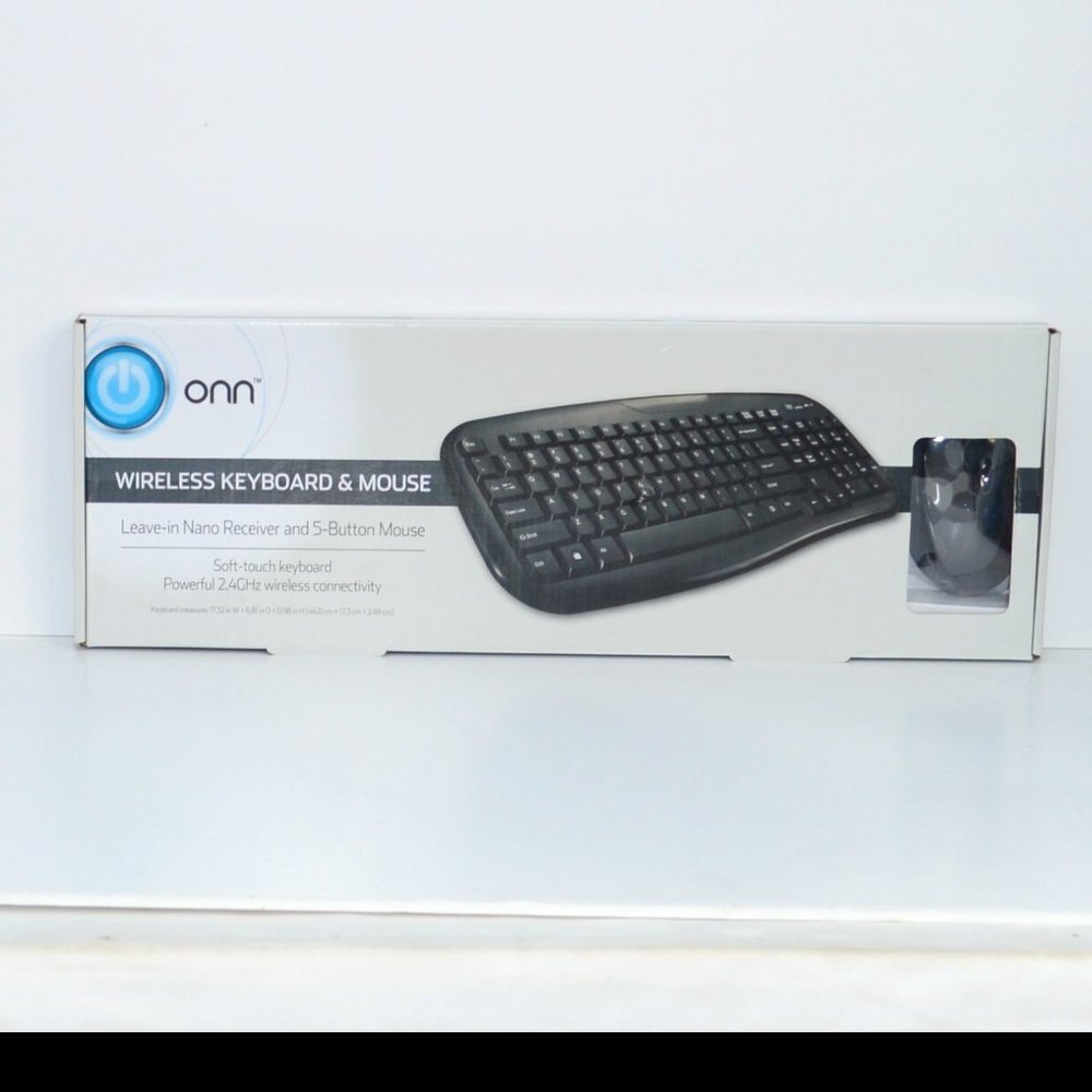onn Wireless Keyboard & Mouse